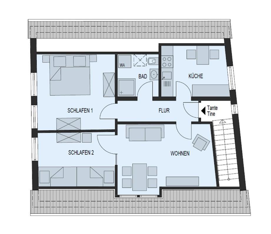 Apartament Tante Tine Husum  Zewnętrze zdjęcie